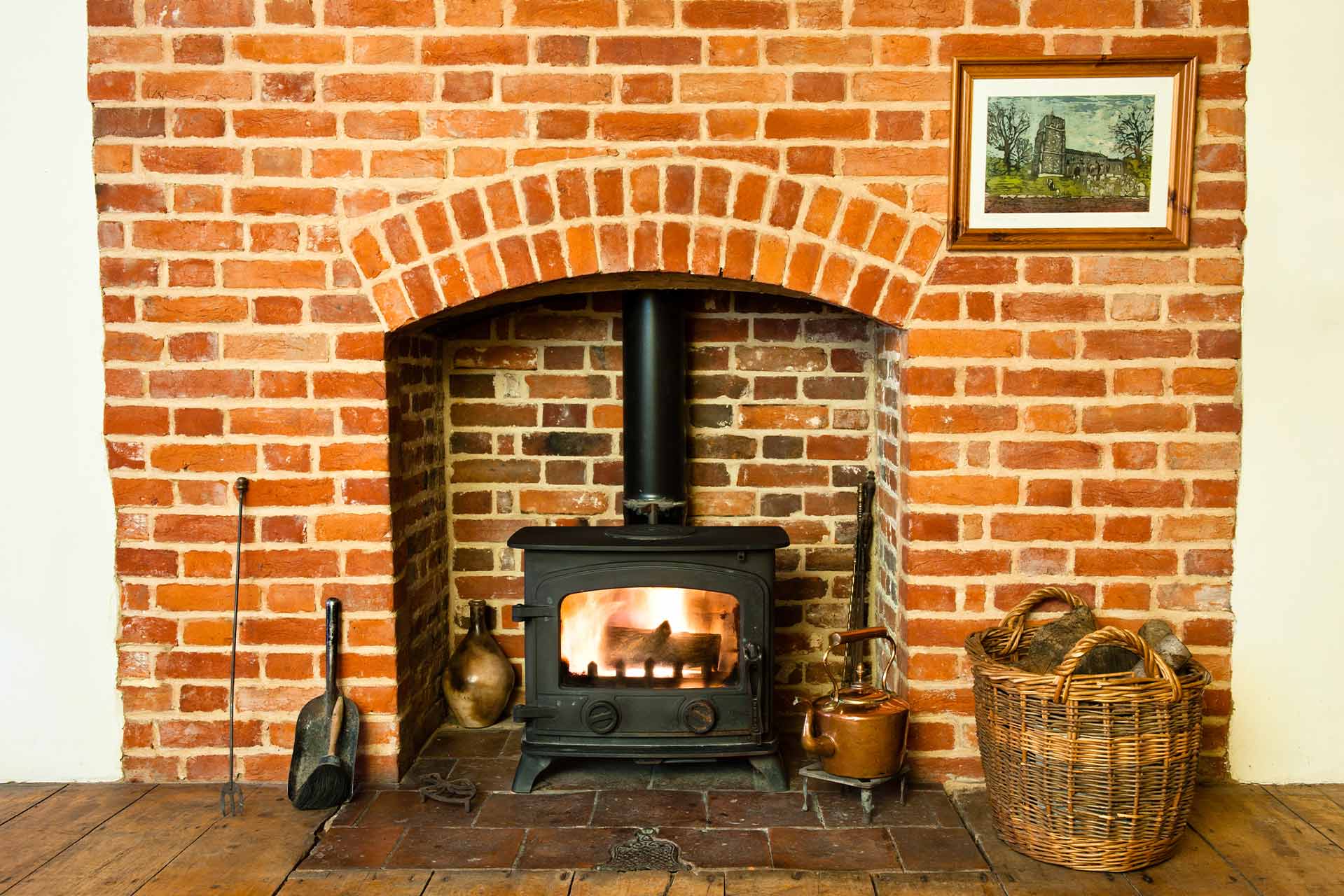 wood burning stove and installation cost