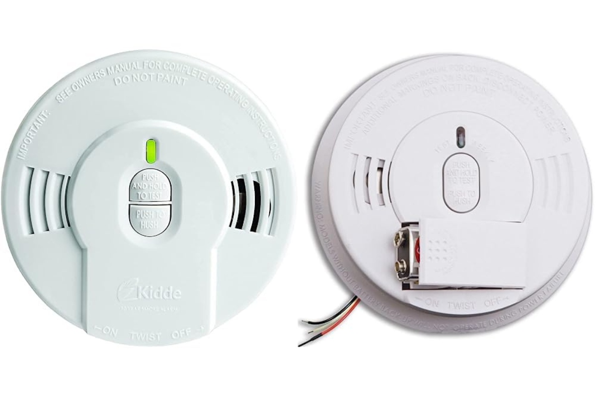 how to change battery on a kidde smoke detector