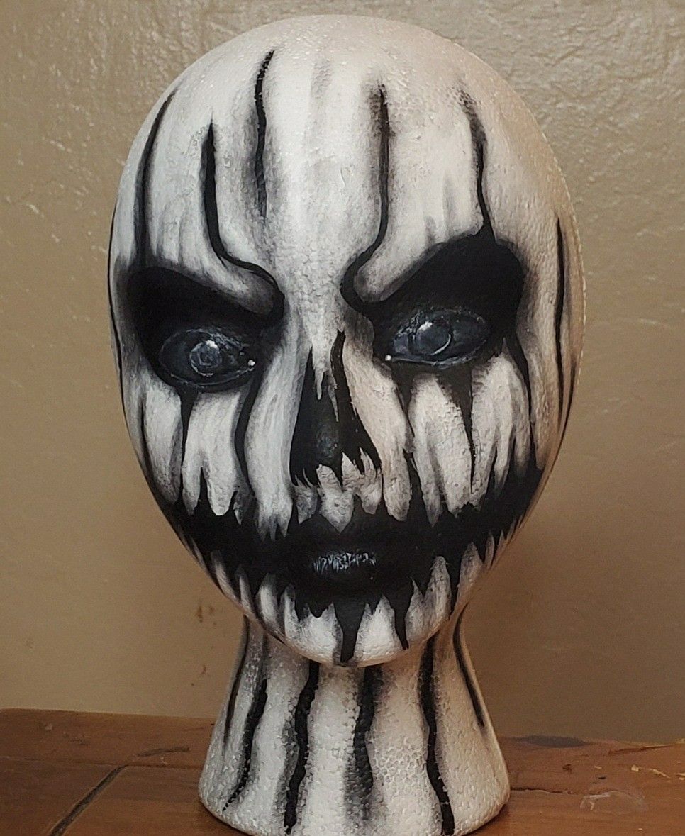 foam head halloween decoration