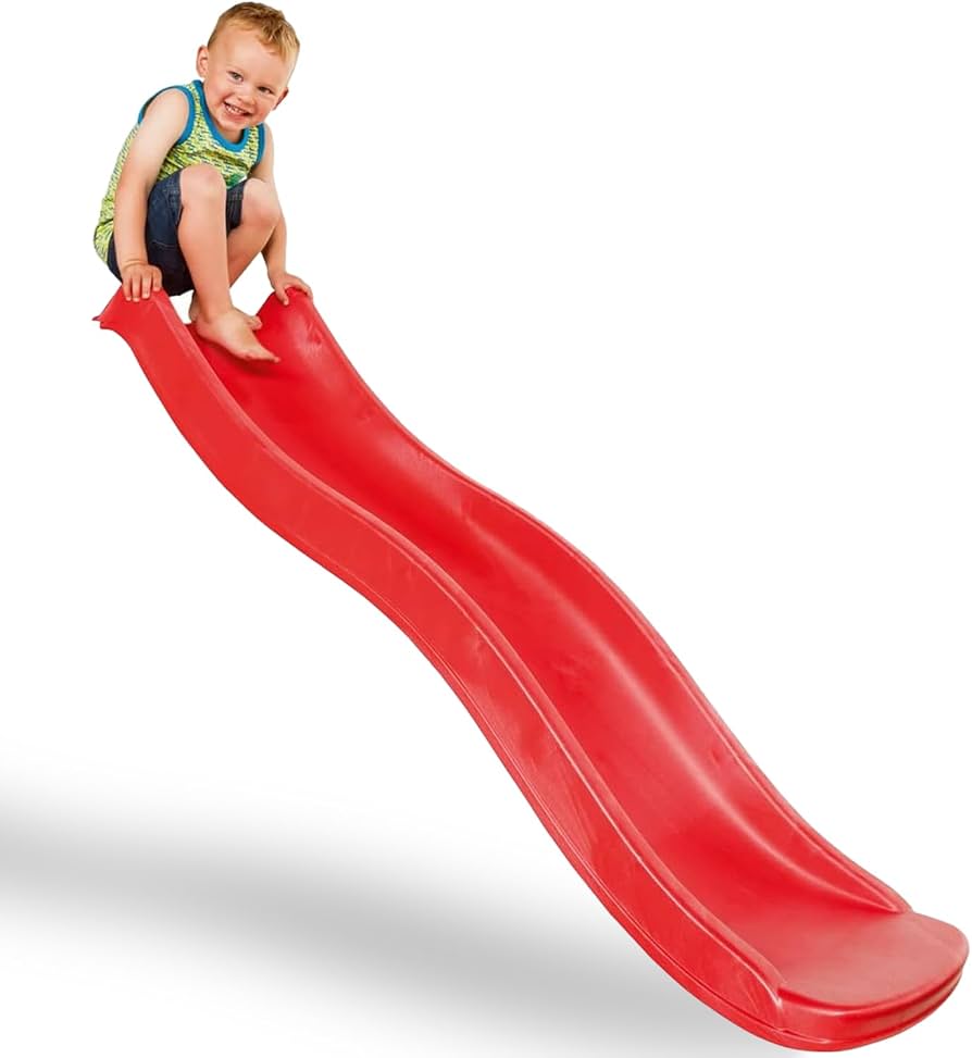 plastic kiddie slide