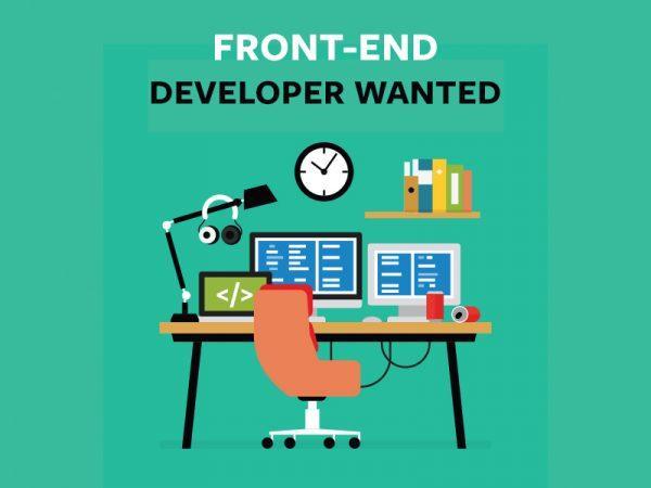 yetiştirilmek üzere front end developer