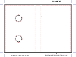 cassette sleeve template