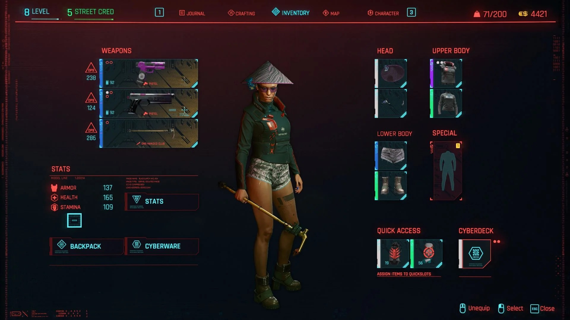 edgerunners items in cyberpunk 2077