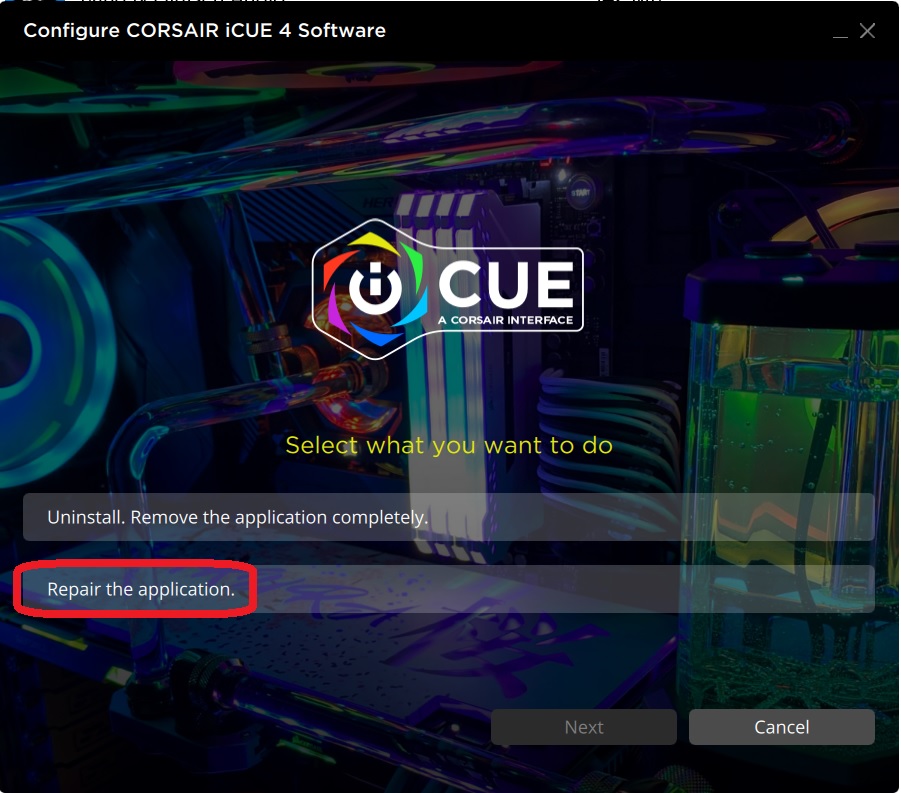 repair icue