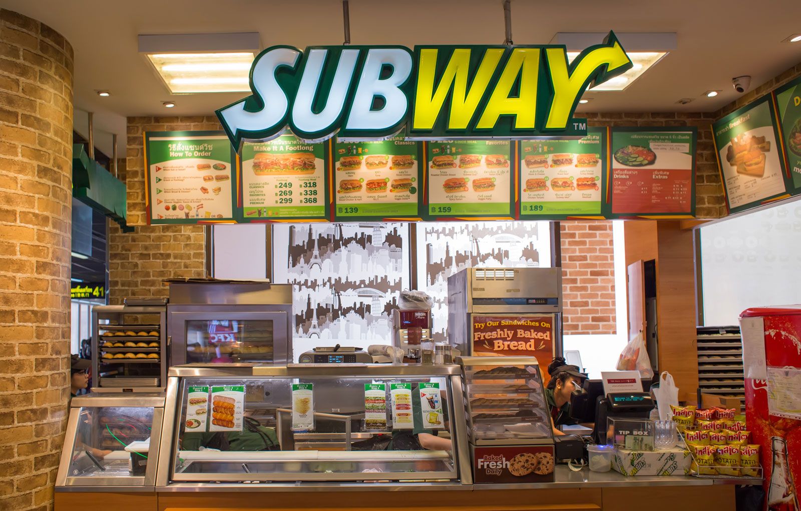 subway sandwich shop near my location