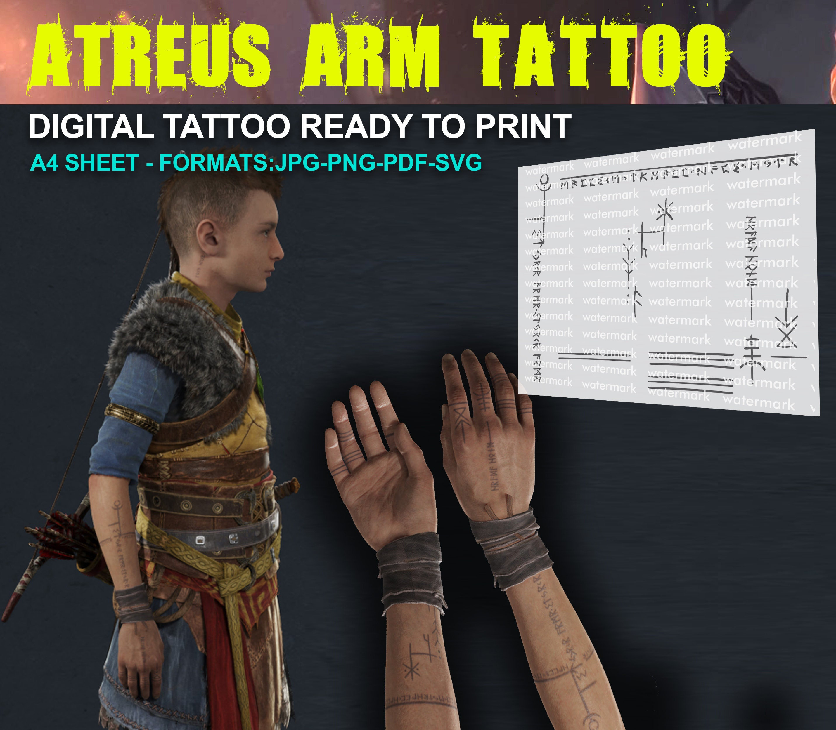 atreus tattoos