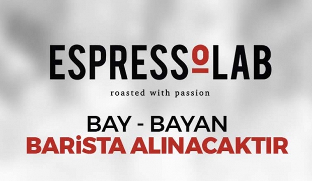 espressolab iş ilanları