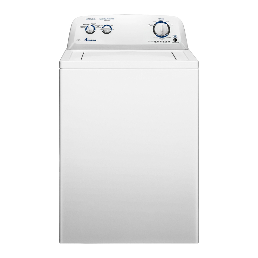 amana washer ntw4516fw3 service manual