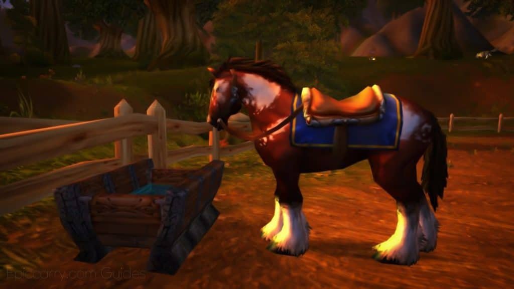 wow vanilla mount cost