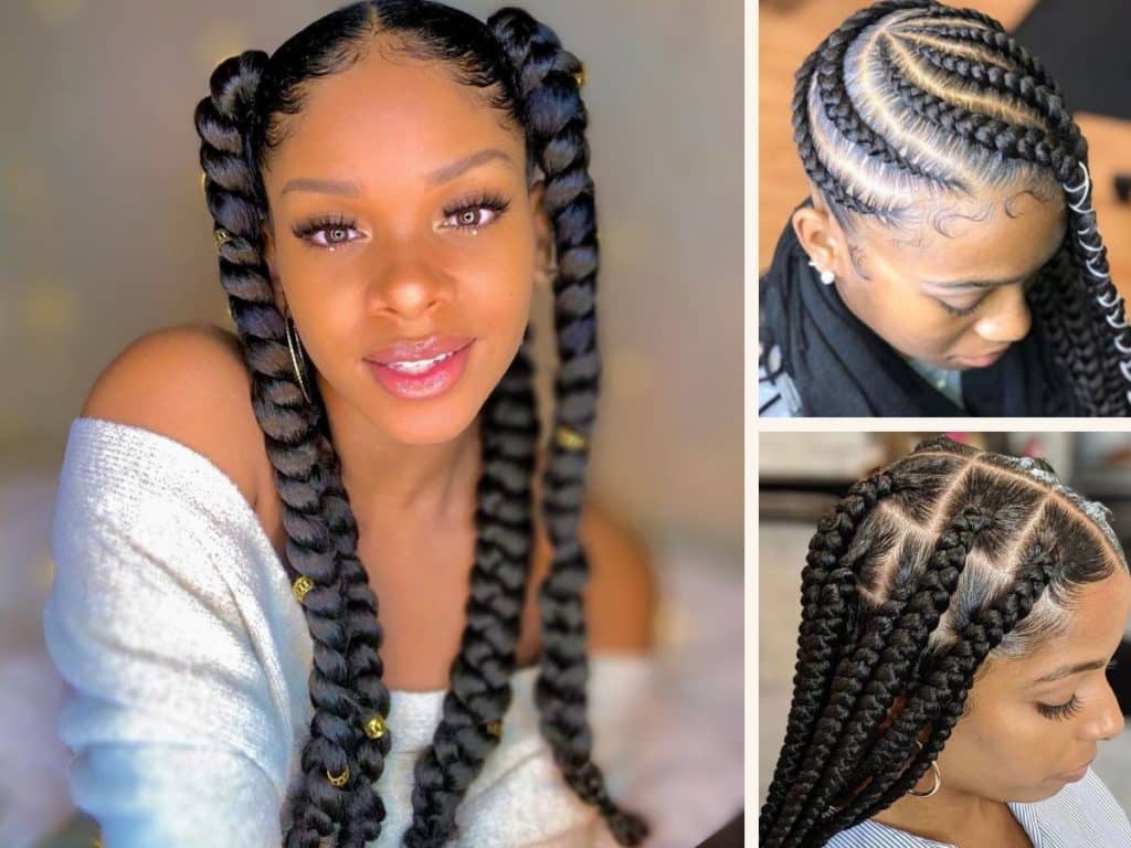 big plait hairstyles