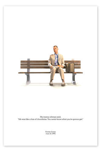 forrest gump movie poster