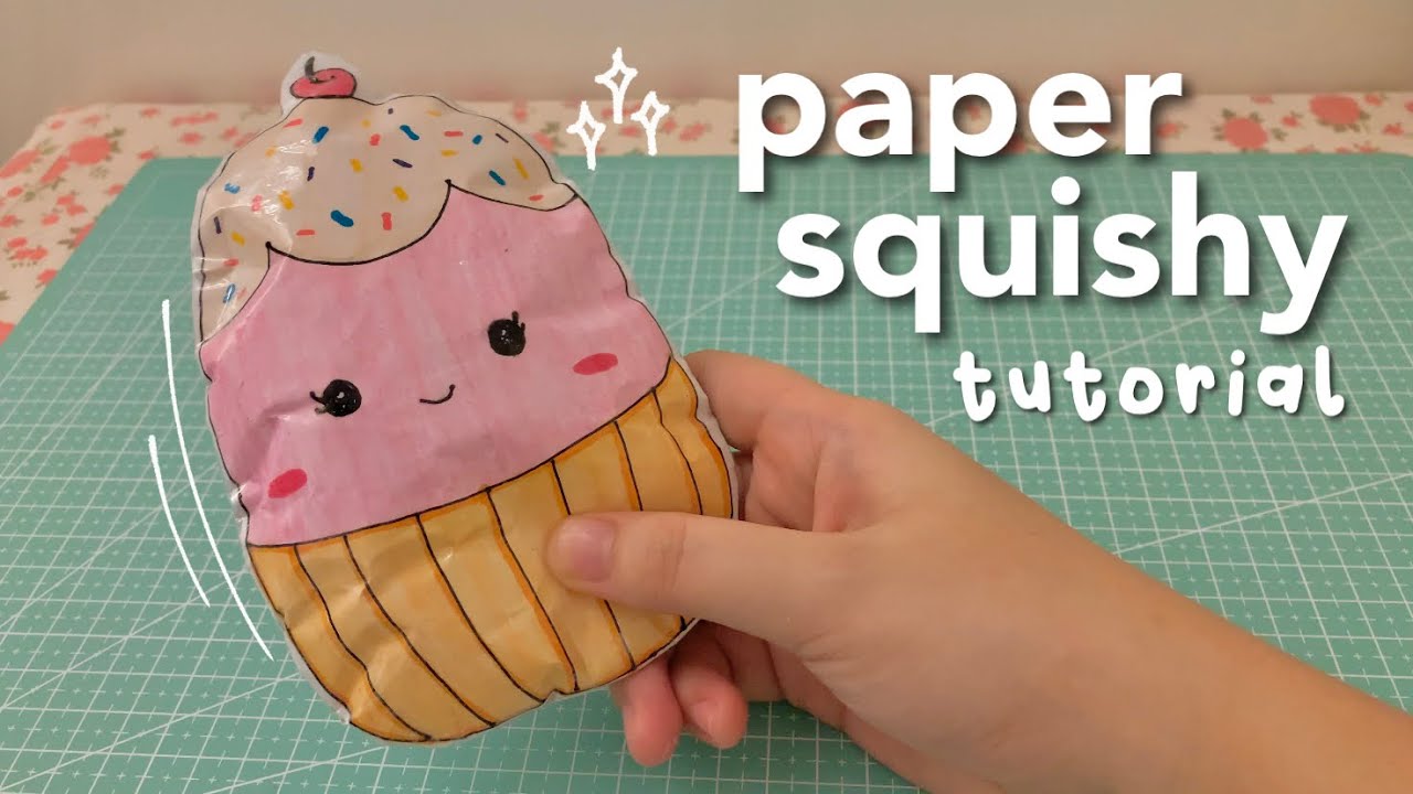 how to make a paper squishy