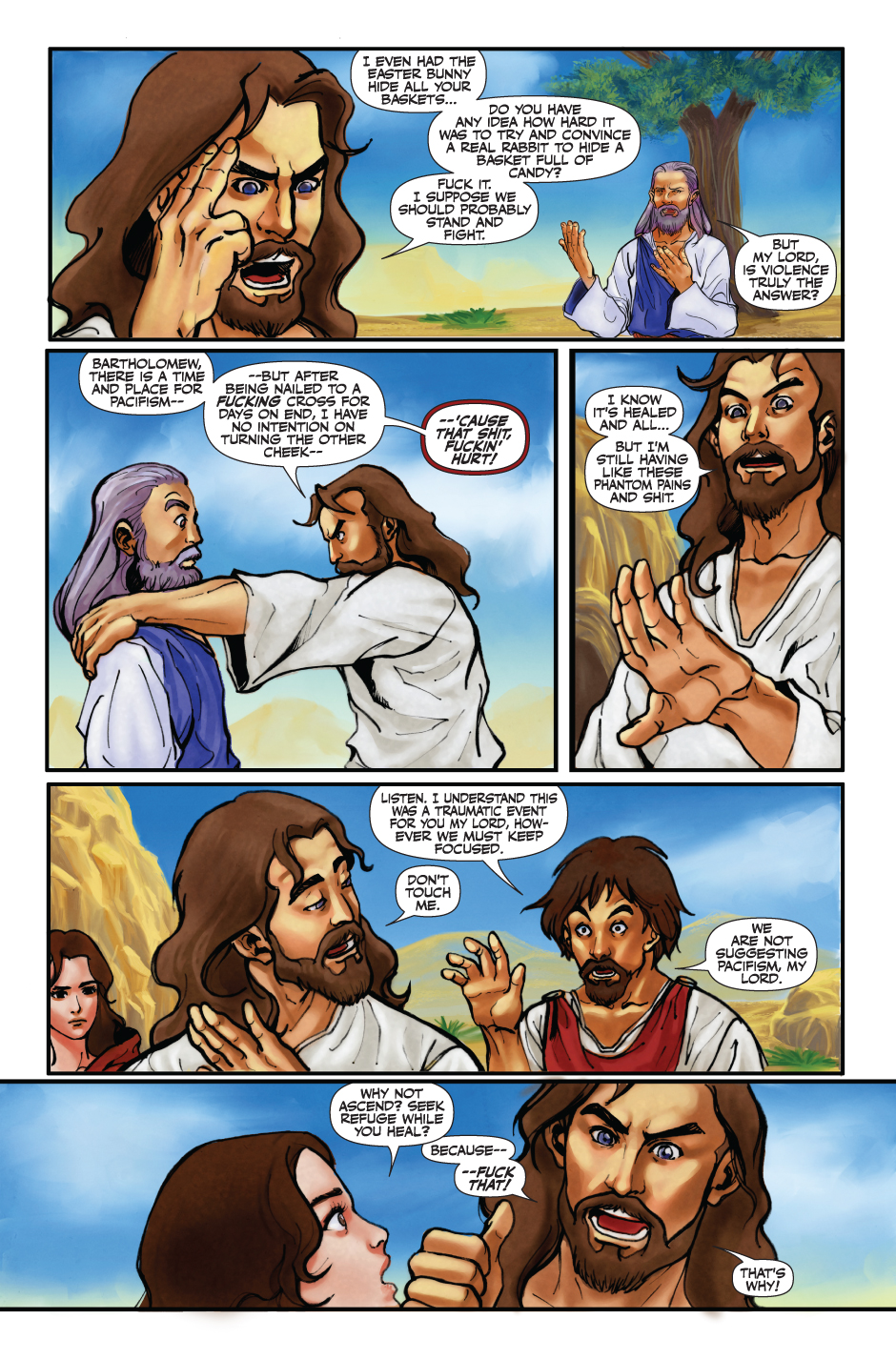 the bible 2 comic