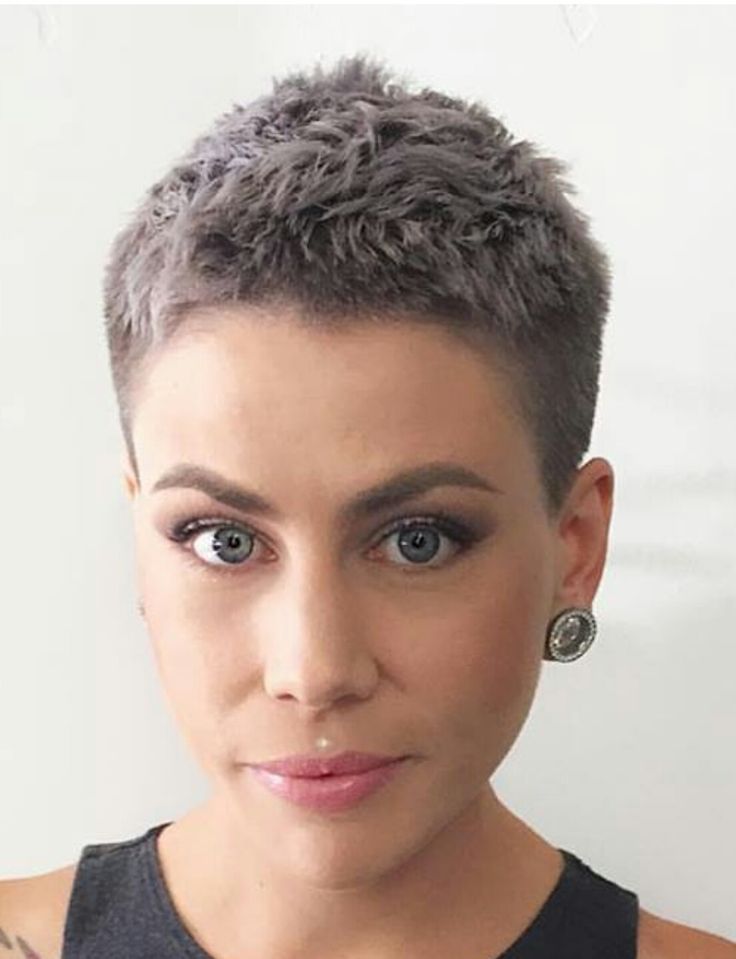 very short womens hair