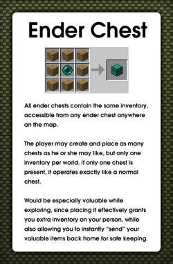 how to make an ender chest