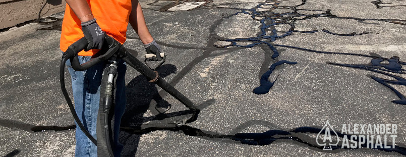 asphalt crack repair utah