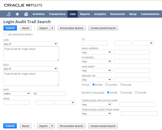 netsuite logn