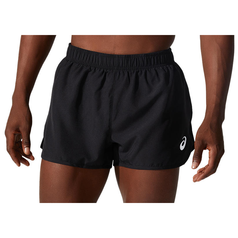 asic running shorts