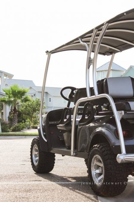 top deck golf carts