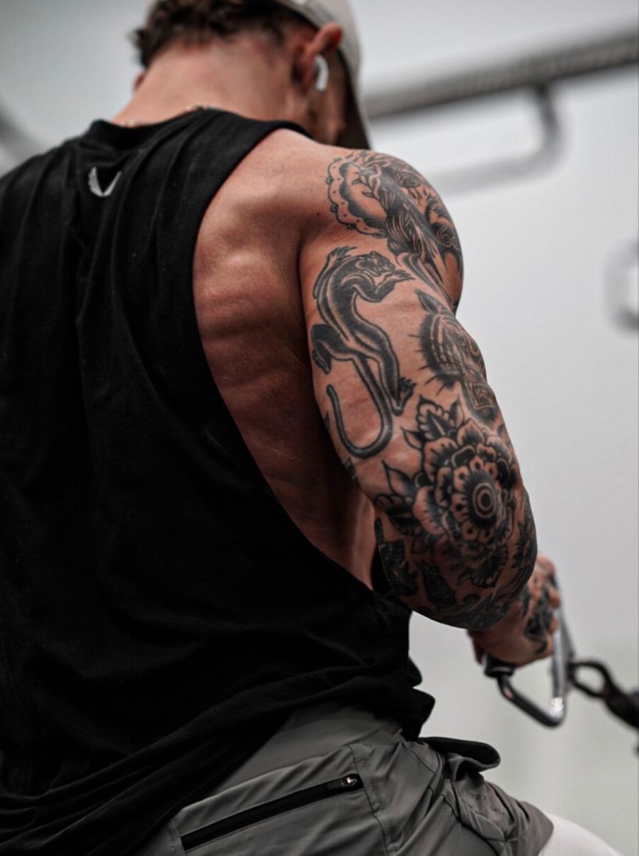 tricep tattoo