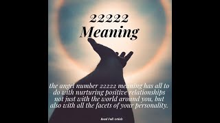 22222 meaning finance