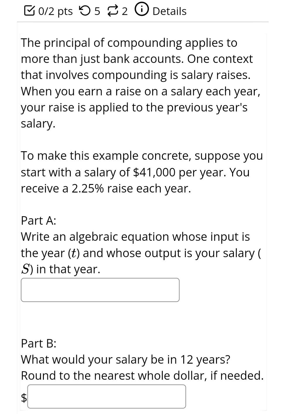 compounding salary