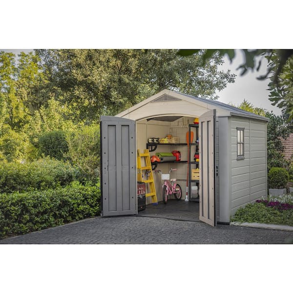 8x8 keter shed