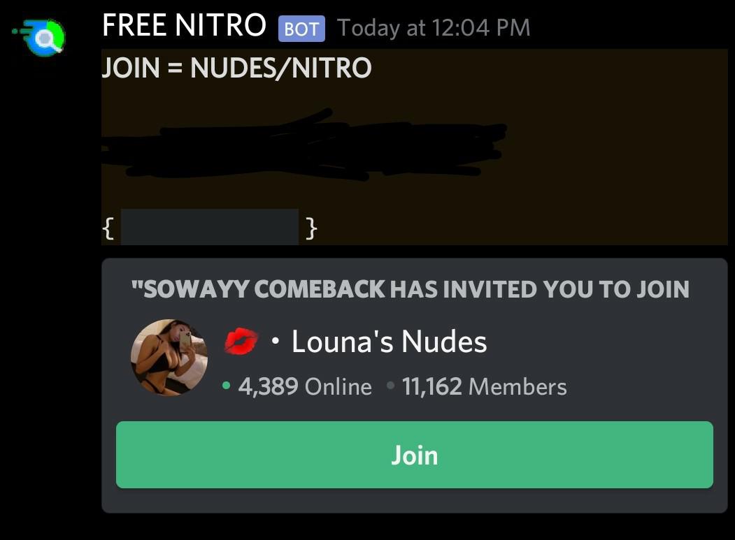 nudes discord