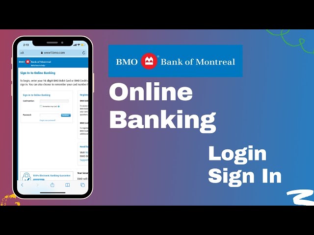 bmo online banking contact