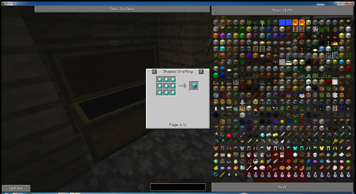 minecraft not enough items 1.6 4