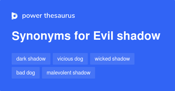 shadow synonyms in english