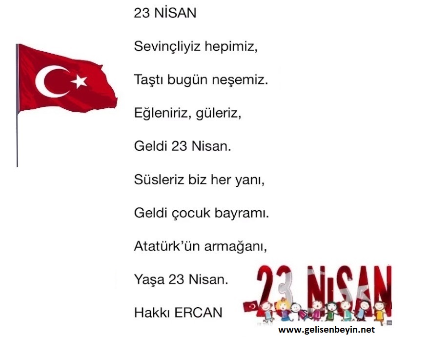 23 nisan şiirleri