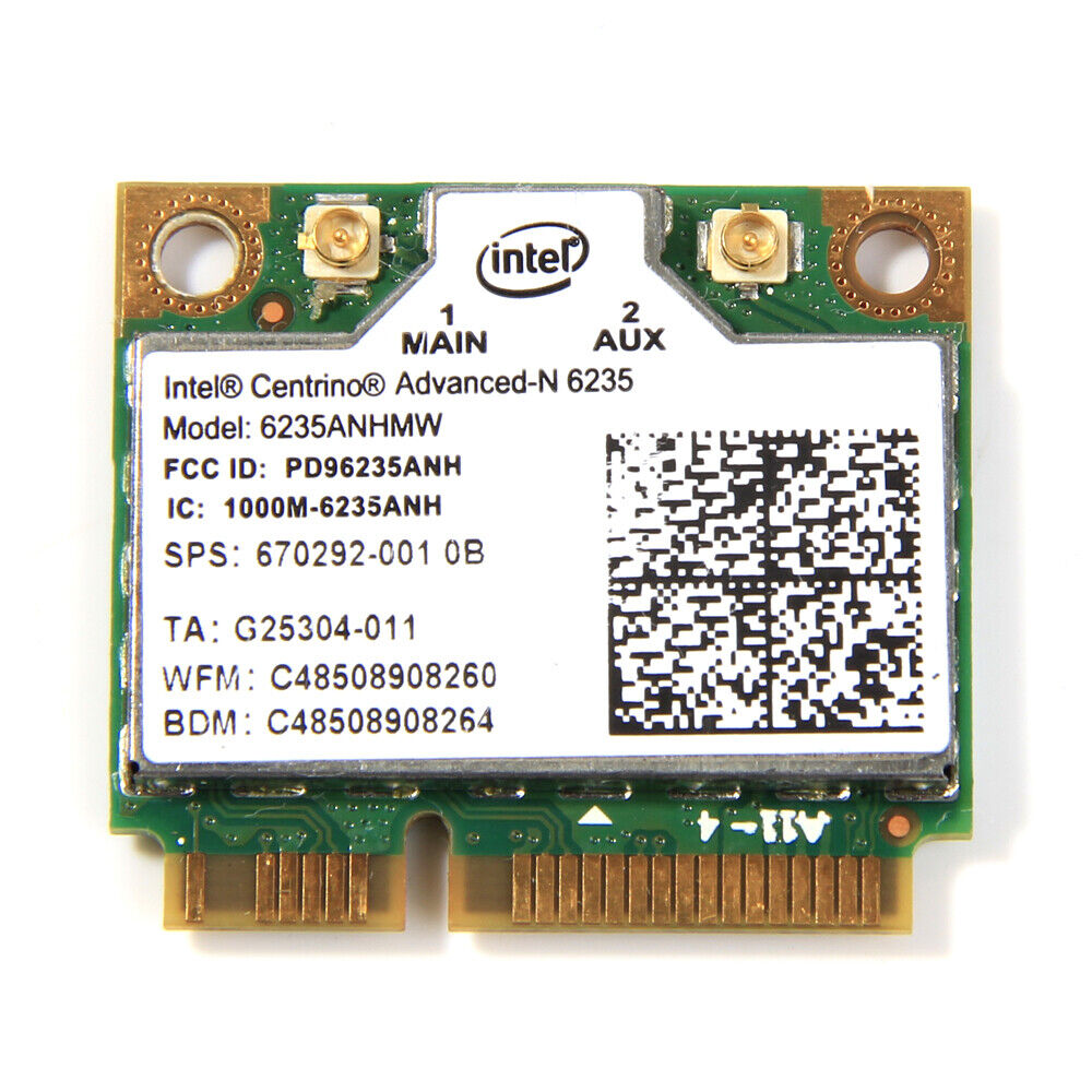 intel centrino advanced n 6235 specs