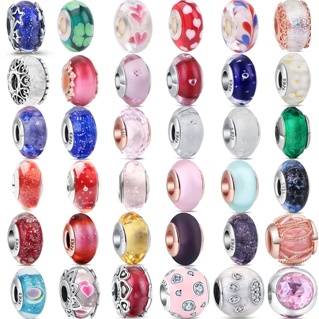 pandora glass beads