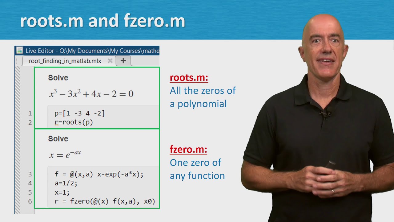 matlab roots function