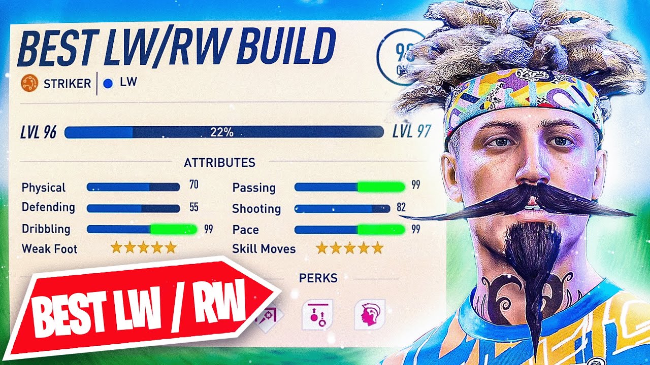 best pro clubs striker build fifa 23