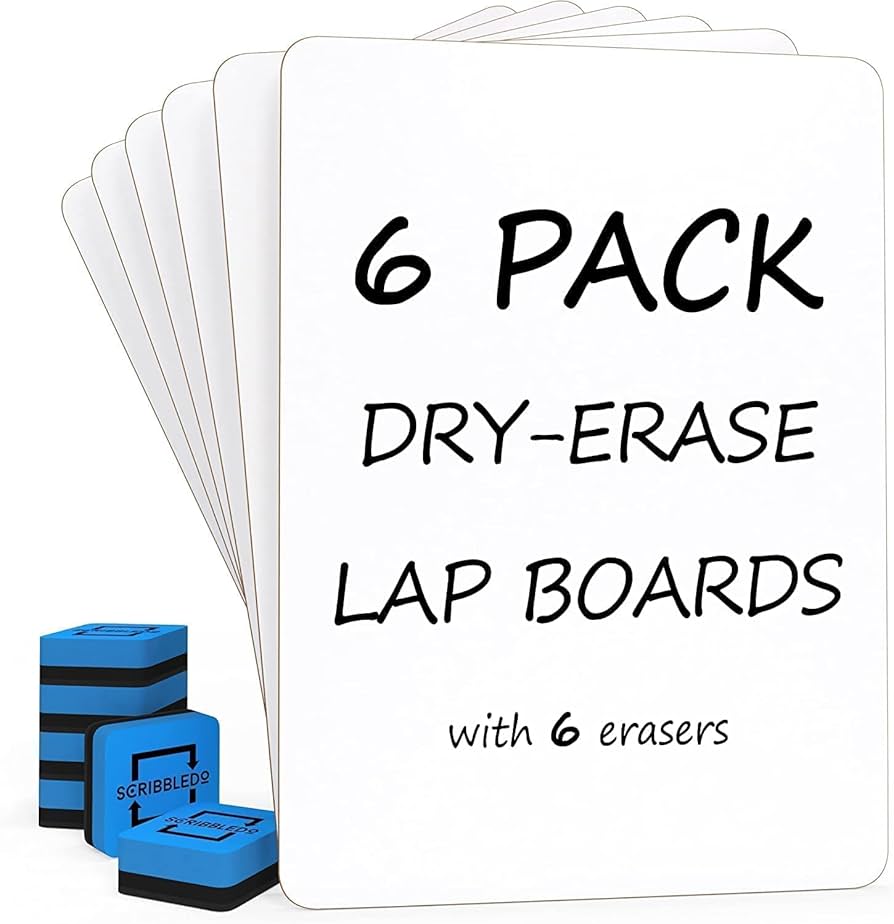 mini whiteboards class set