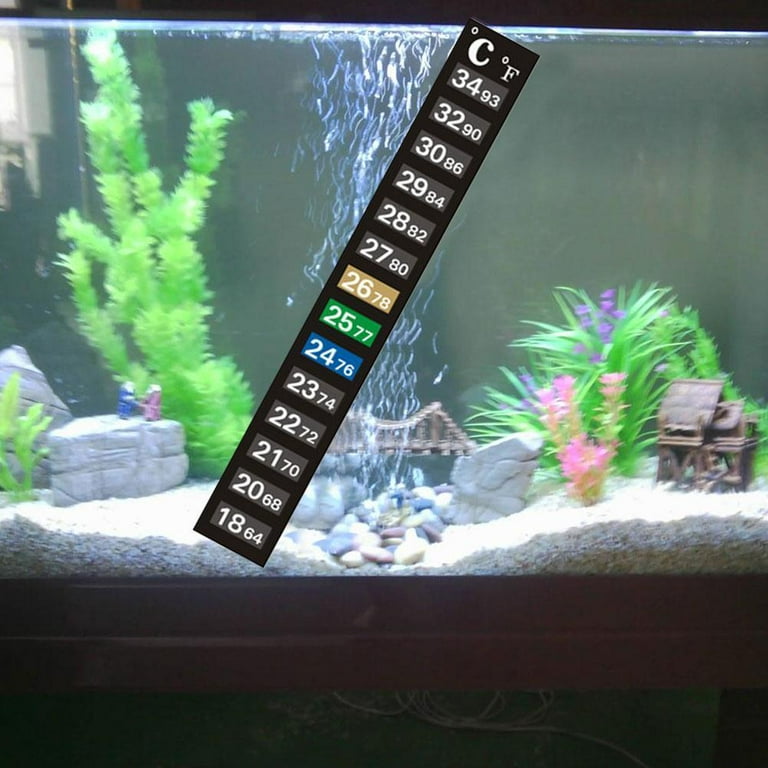 fish tank thermometer strip