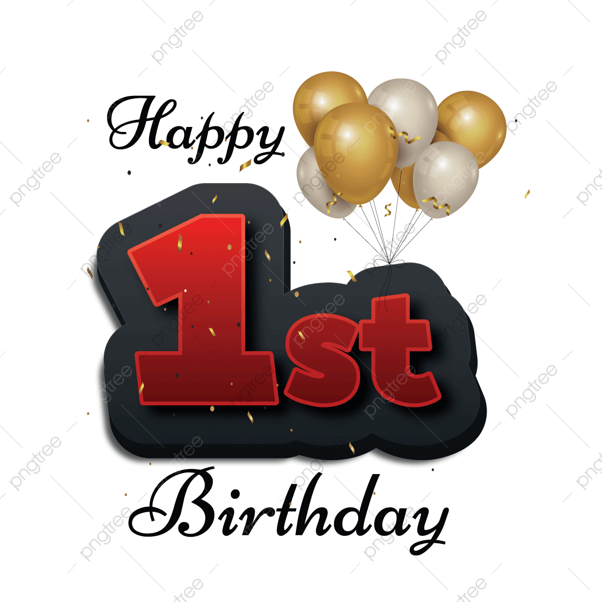 1st birthday png images