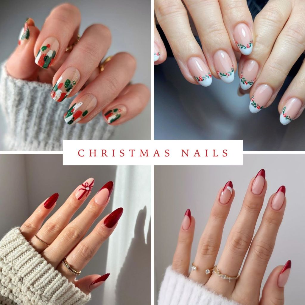 holiday nails designs 2023