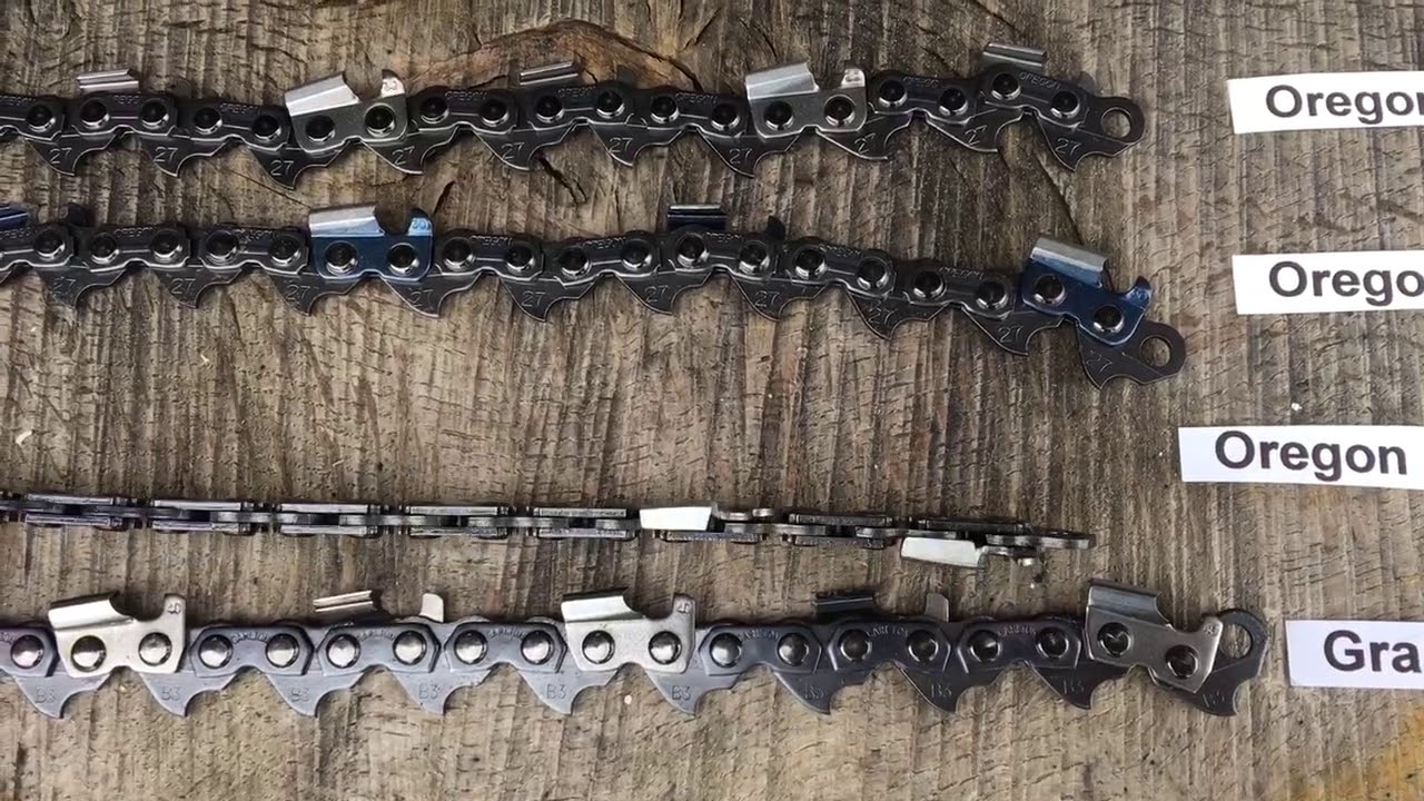 chainsaw ripping chain