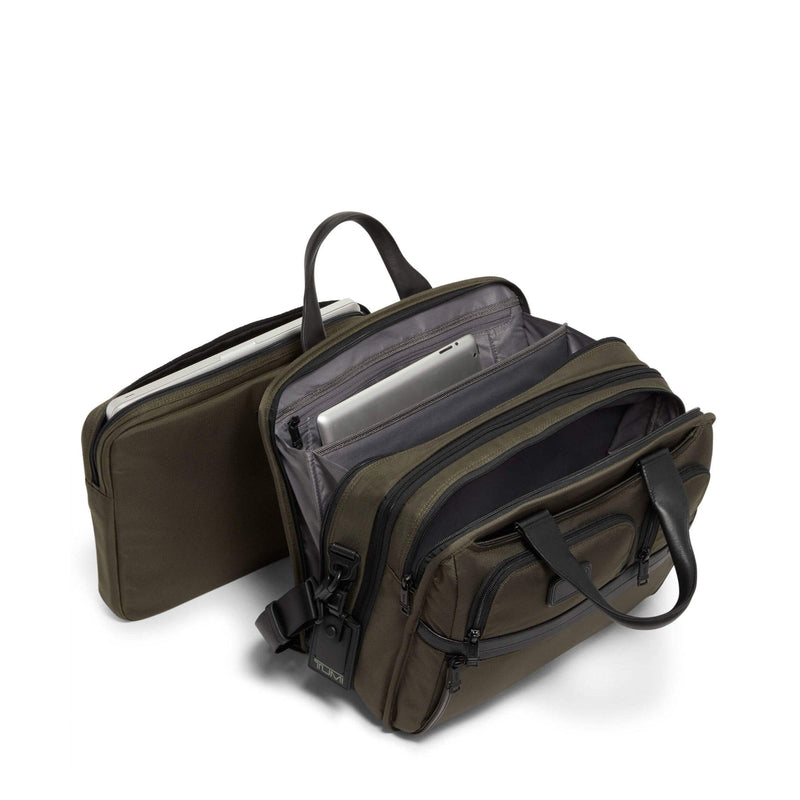 tumi briefcase