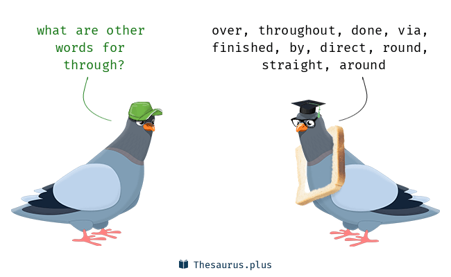 through thesaurus