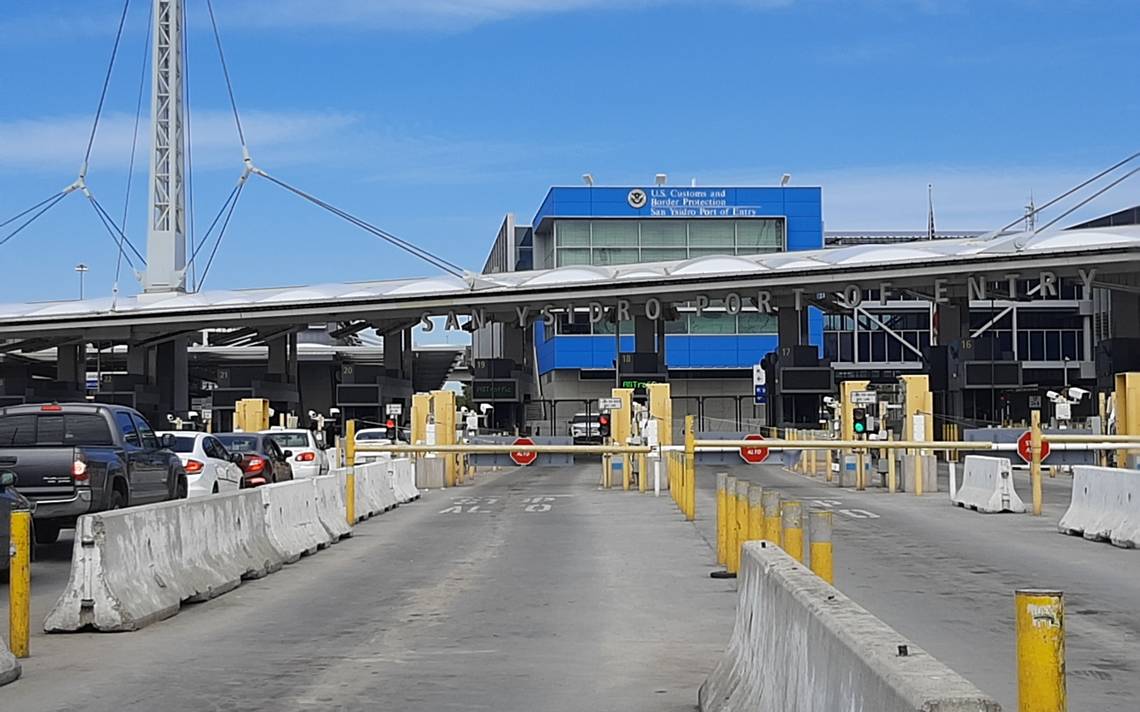 linea de san ysidro peatonal