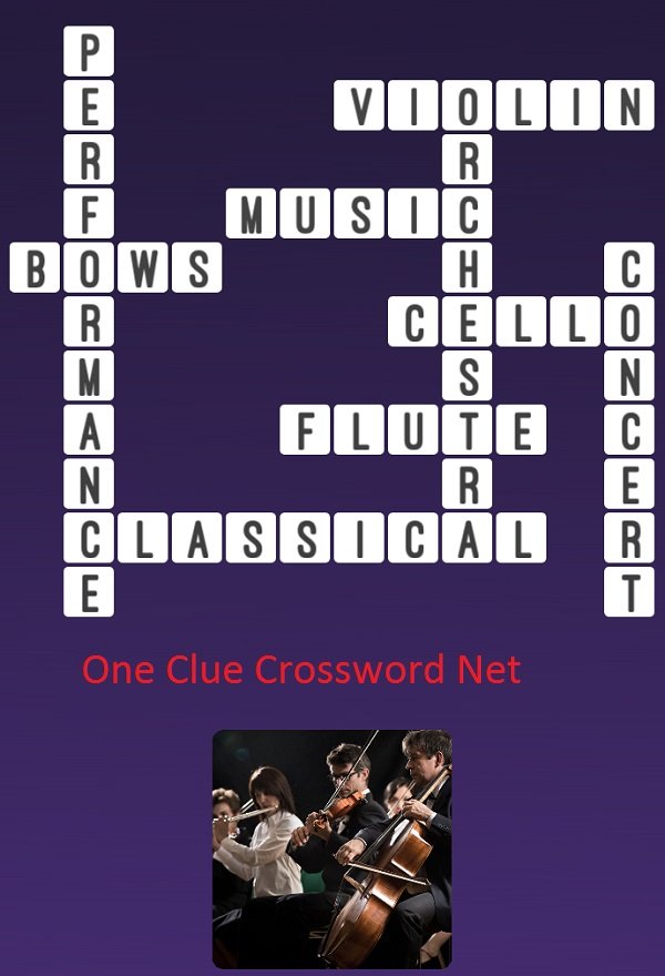 violin crossword clue