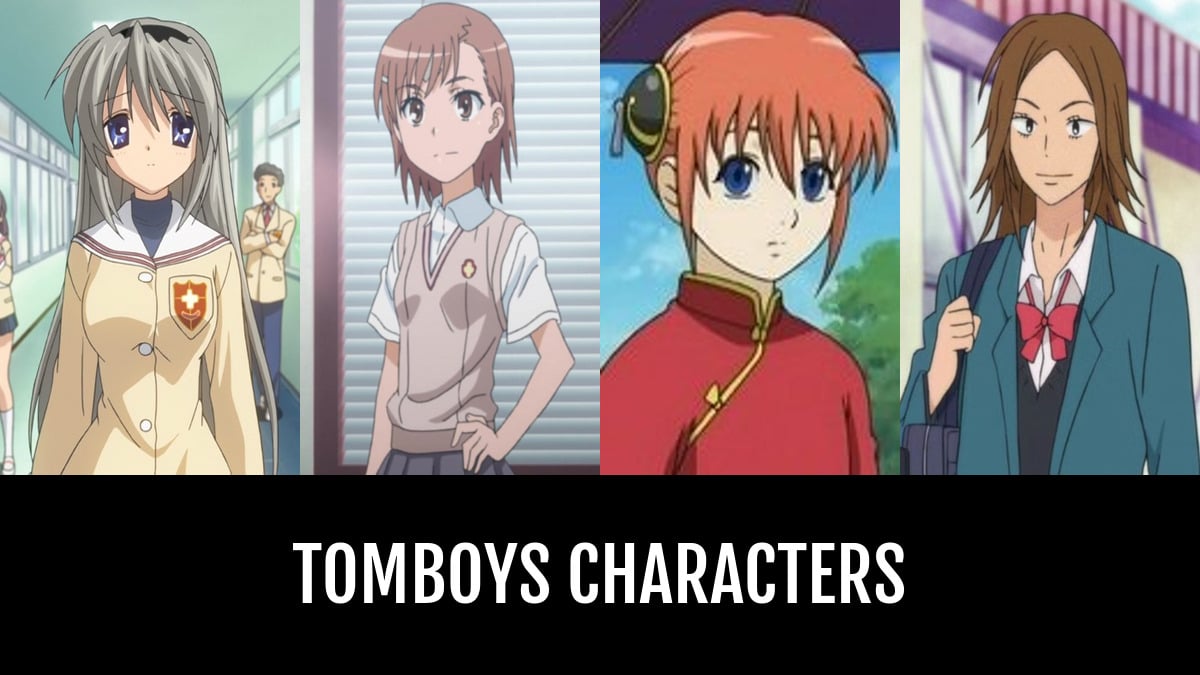 tomboys in anime