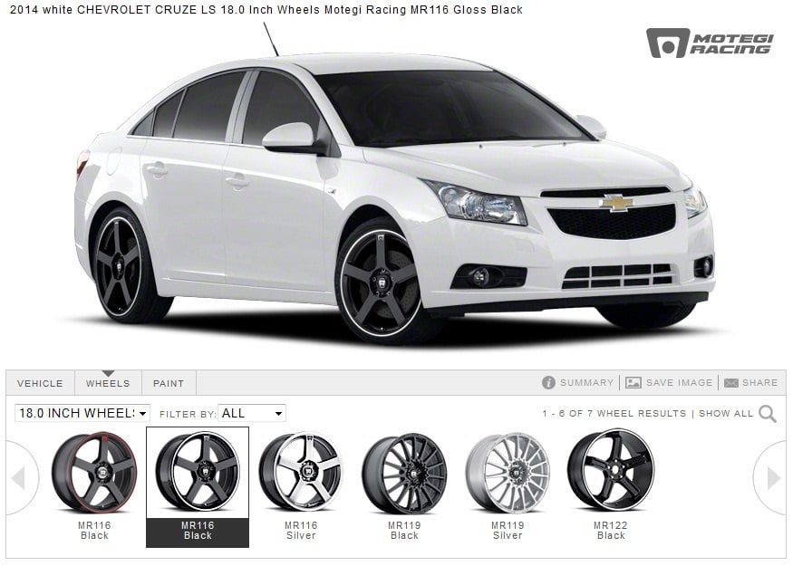 2011 chevy cruze bolt pattern