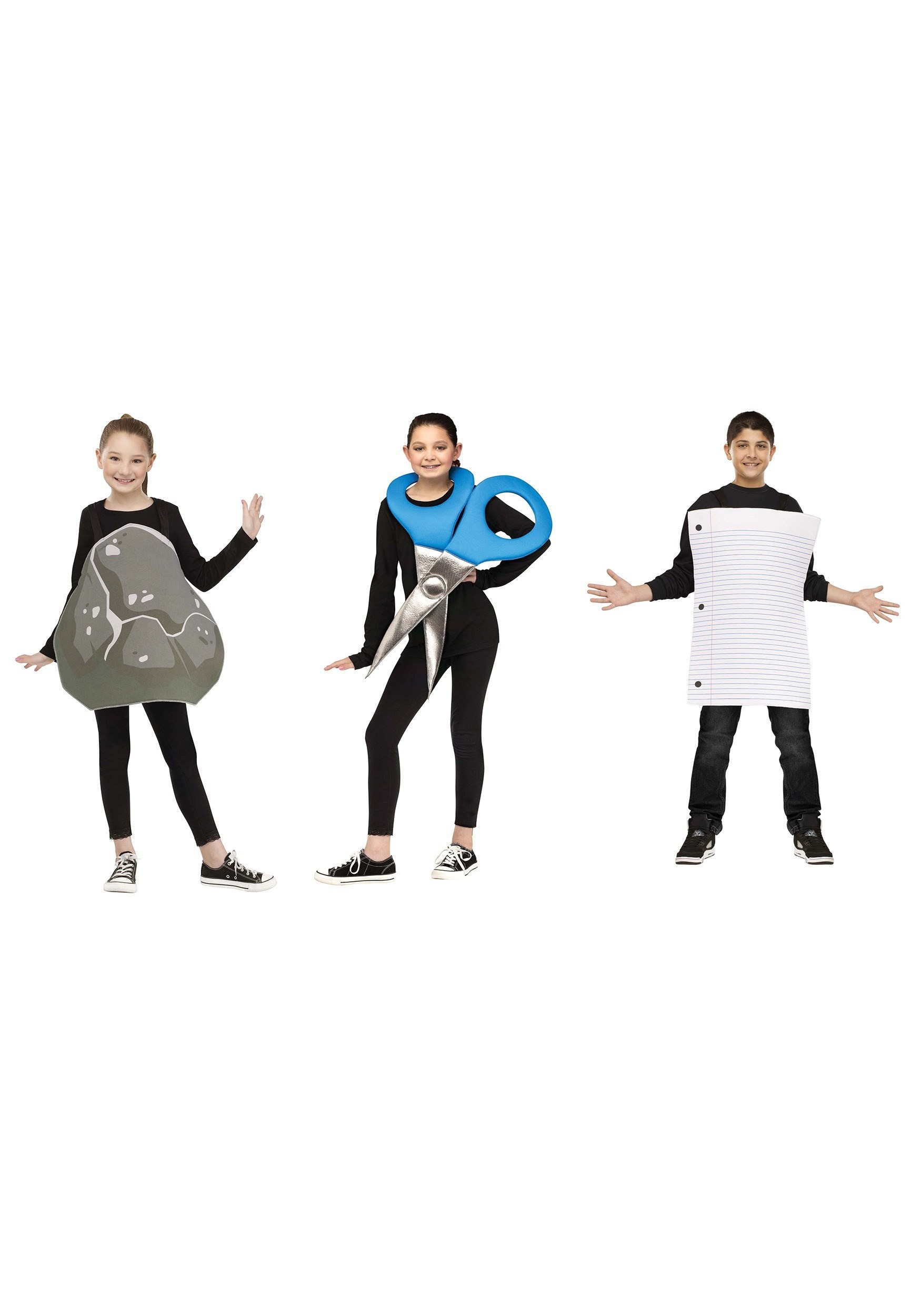 rock paper scissors costume