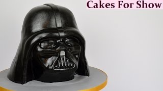 star wars cake darth vader