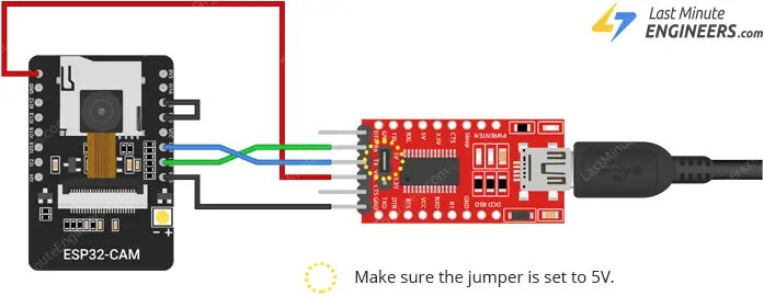 esp32 cam ftdi